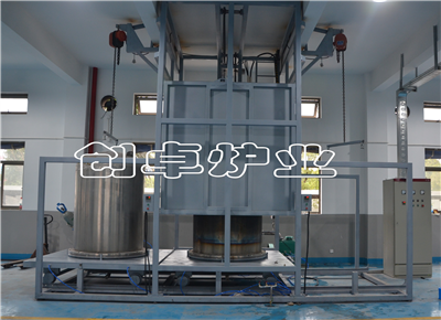 預(yù)抽真空氣氛鐘罩爐